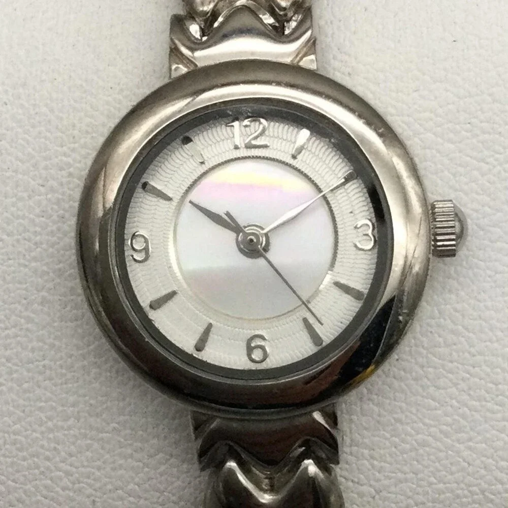 Christian Benet Womens Watch 21mm Silver Tone Blue Crystals FMDCB618 7.5